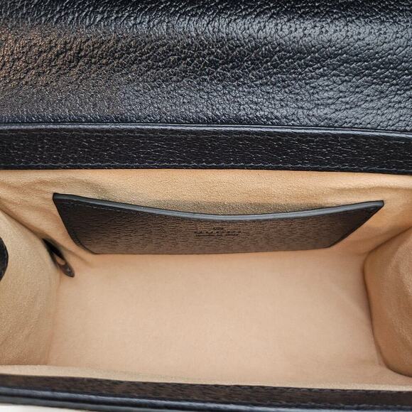 Gucci GG Supreme Web Small Padlock Shoulder Bag Navy - Picture 4 of 8